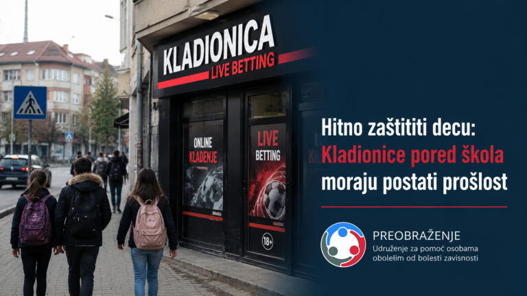 Hitno zaštititi decu: Kladionice pored škola moraju postati prošlost